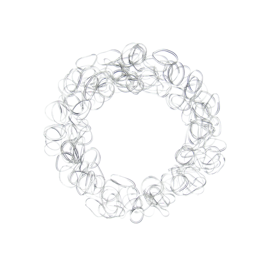 Hårstrikk silikon 150stk small