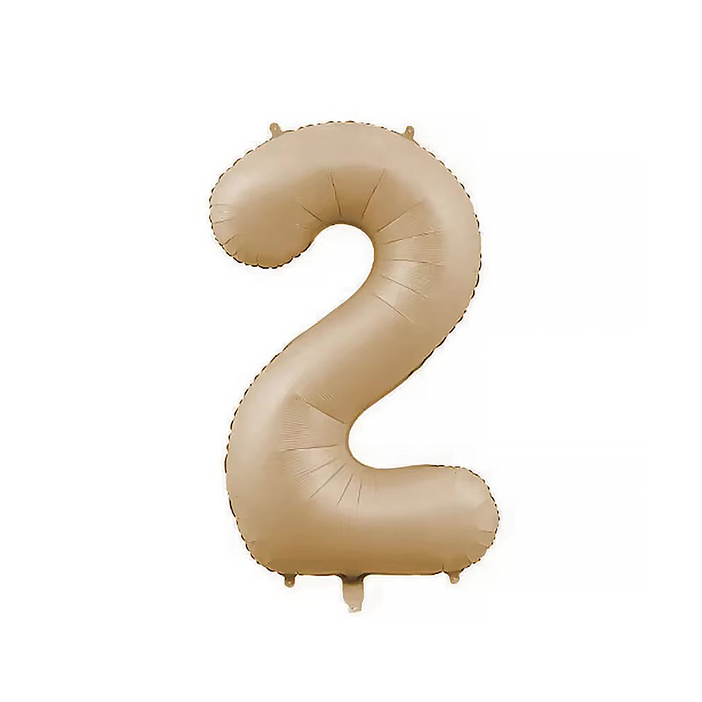 Ballong tall 0-9 beige