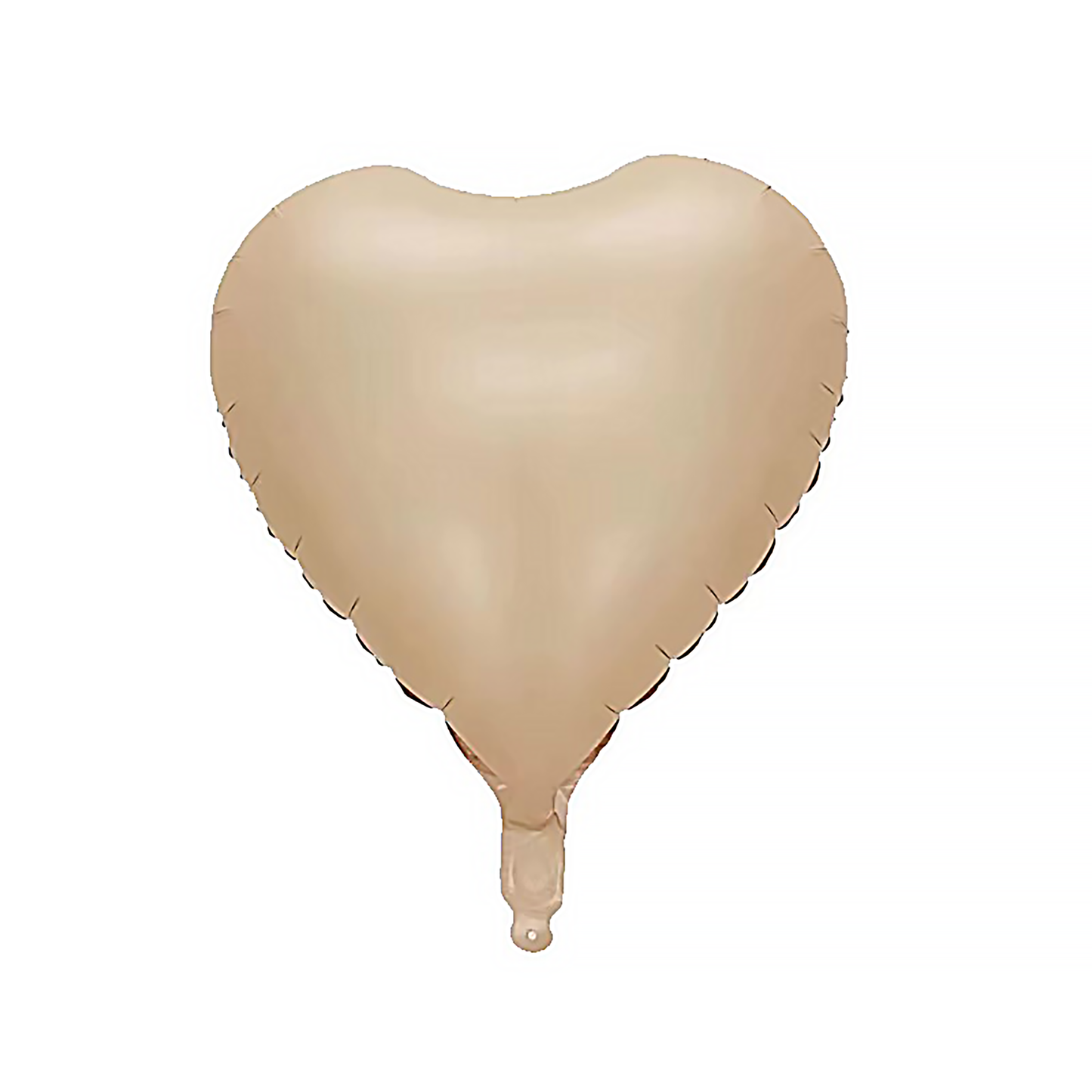 Ballong hjerte beige