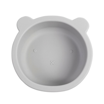 Pure matskål bjørn silikon