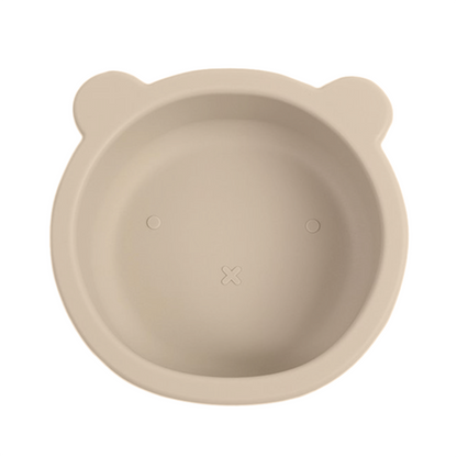 Pure matskål bjørn silikon