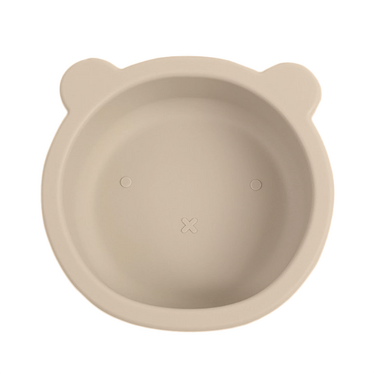 Pure matskål bjørn silikon