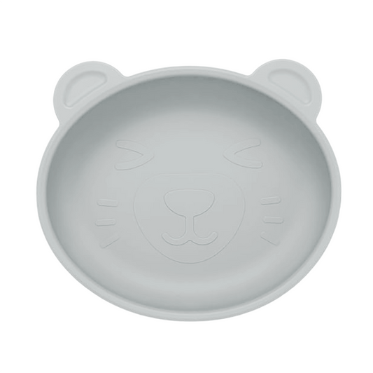 Pure matskål løve silikon